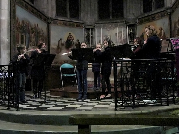 Le concert de Noël de l'Ecole Municipale de Musique de Châtillon sur Seine, a eu lieu samedi 16 décembre dans l'église Saint-Nicolas