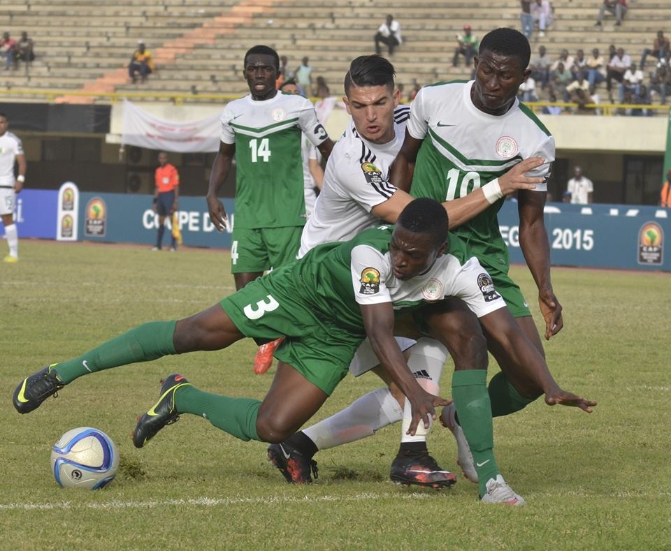 Samedi 5-12-2015 CAN U23 EN-Nigéria 0-0 Qualifié pour les demis