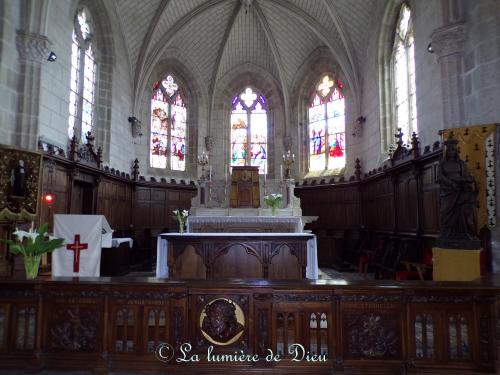 Auray, l'église Saint Sauveur