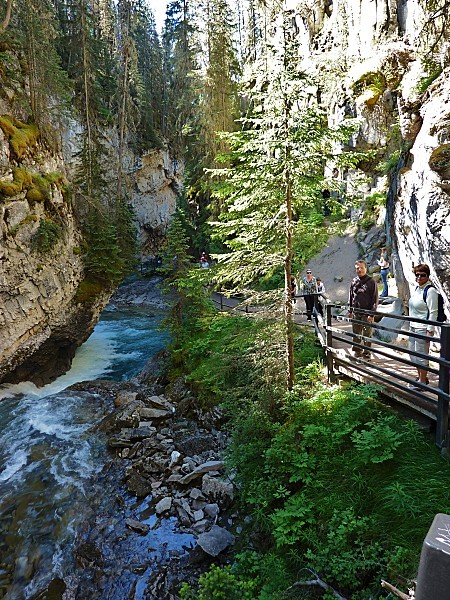 Jour 17 Banff canyon Johnston trail