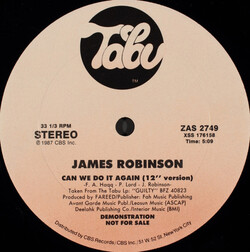 James Robinson - Can We Do It Again