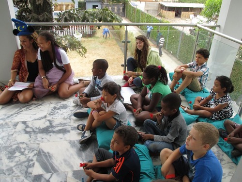 English: European Section 2de. A visit to the International School in Pointe Noire (ISPN)