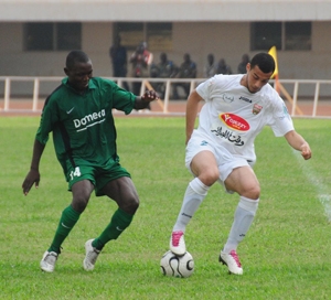 30.1.2011 à Bangui Real Bangui-MCA 1-1 Africain C.L
