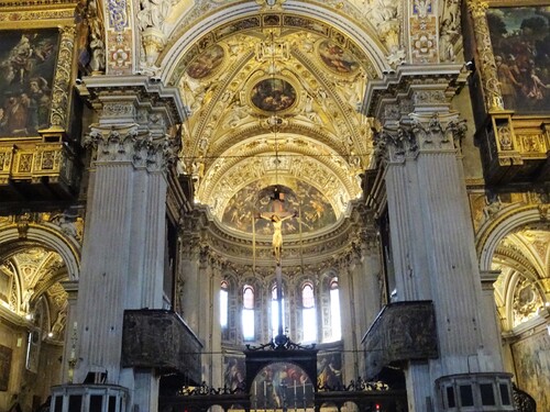 La cathédrale de Bergame en Italie (photos)