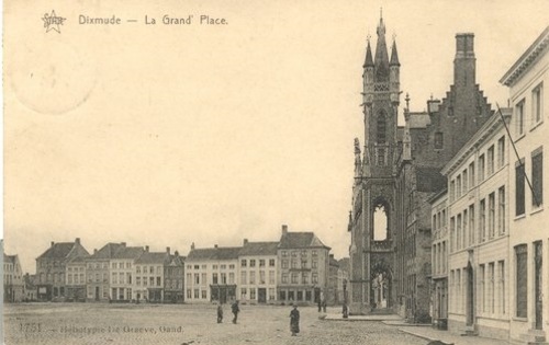 Diksmuide - Grote Markt (westhoekverbeeldt.be)