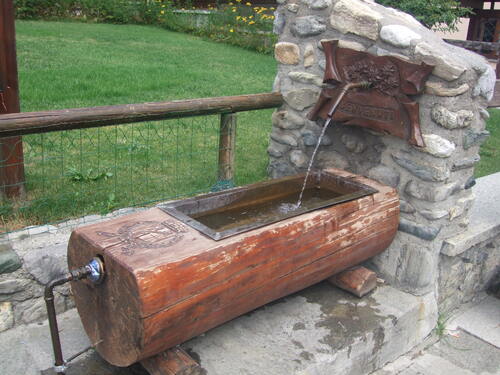 Fontaine à Clavière