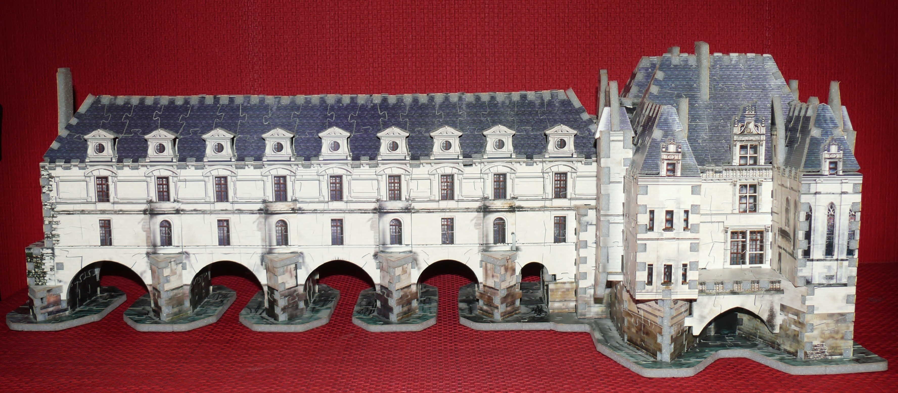 Château de Chenonceau" : Puzzle 3D - MES PASSIONS AU FIL DU TEMPS