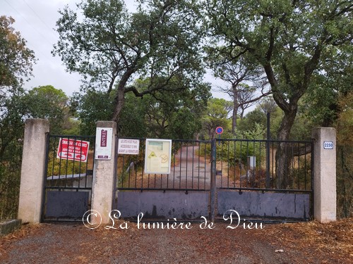 Fréjus, la chapelle Notre-Dame de Jérusalem