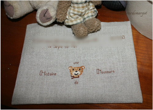 Un ours sur l'enveloppe