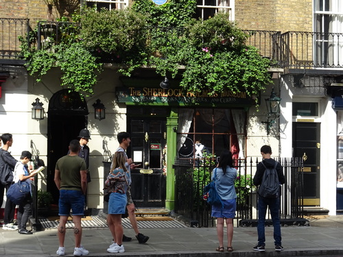 Autour de Baker Street et de Rezent's Park à Londres (photos)