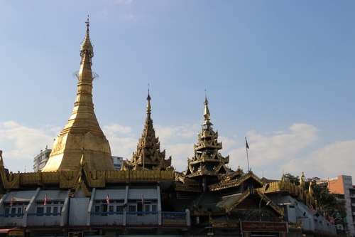 Rangoon, la pagode Sule