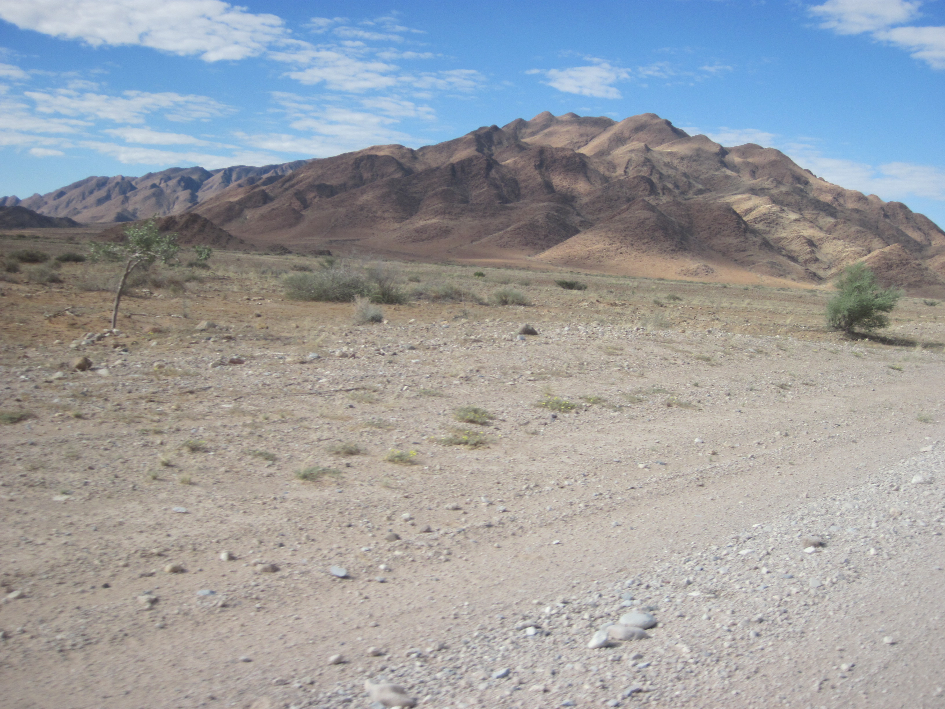Sur le route de Sesriem