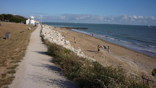 La Rochelle : la plage Chef de Baie 