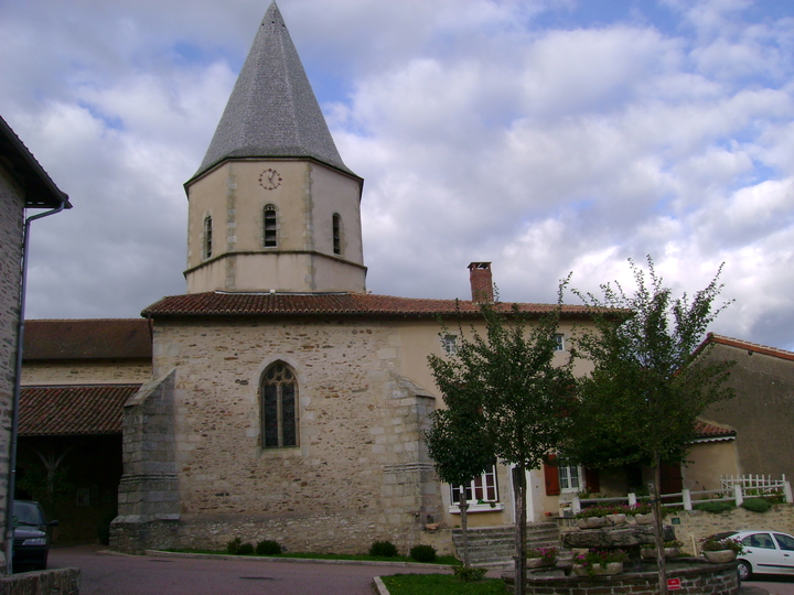 EGLISE DE CUSSAC . HAUTE-VIENNE .