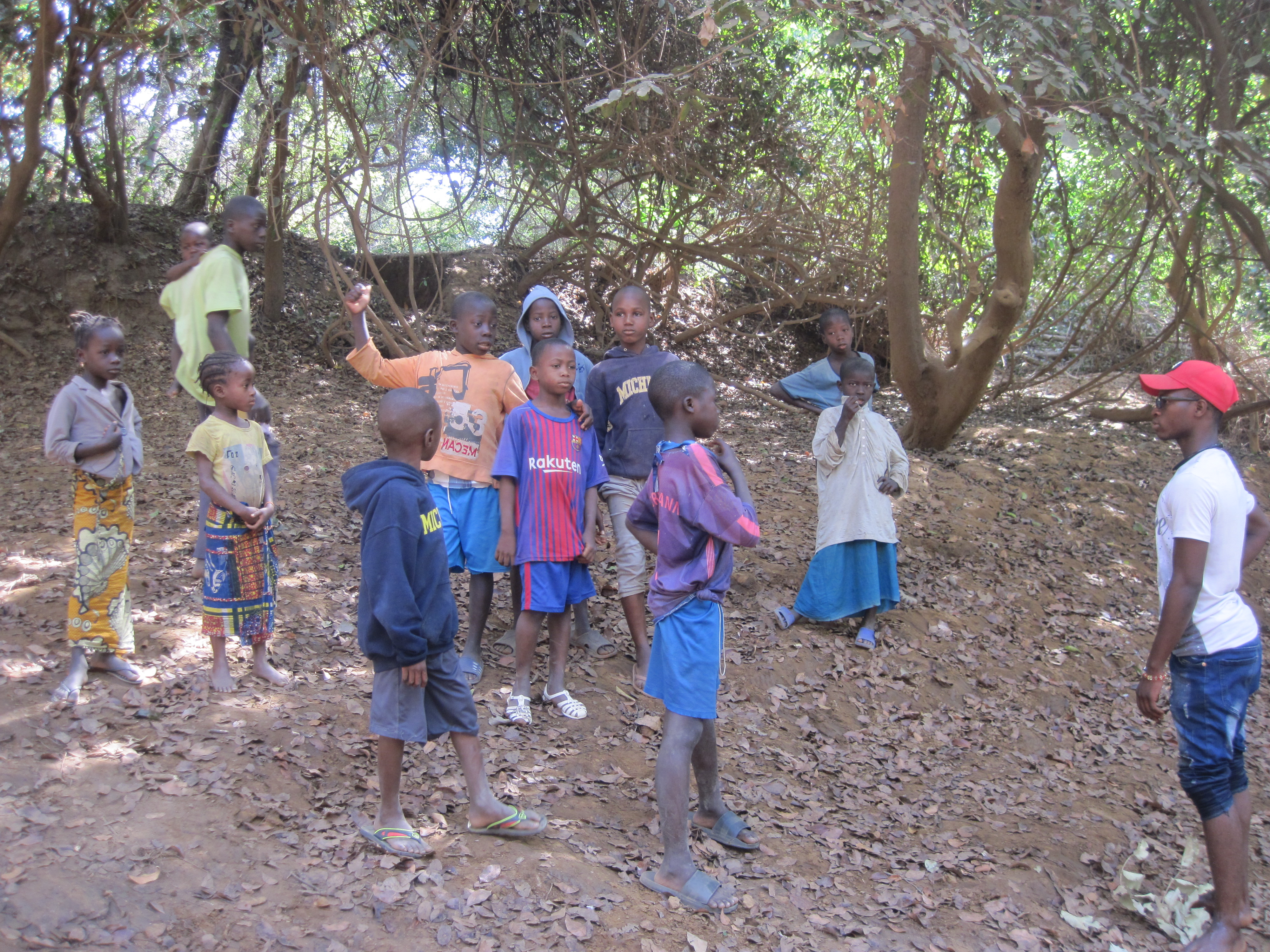 Passage pour aller en Guinée