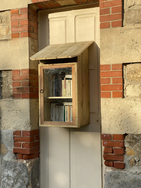 Installation de la Boîte à livres