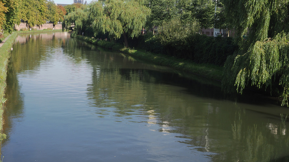 le canal du faux rempart à Strasbourg 1/1