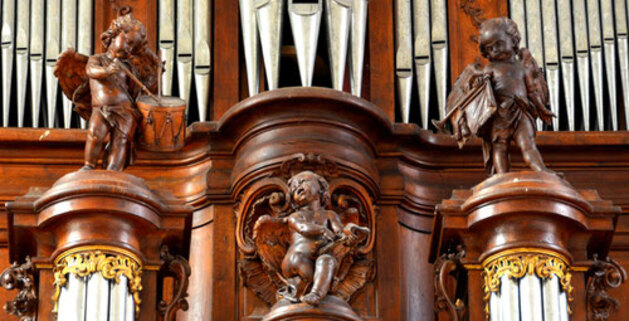 Résultats de recherche d'images pour « église abbatiale de Valloires buffet d'orgue »