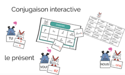 conjugaison interactive : présent verbe ER
