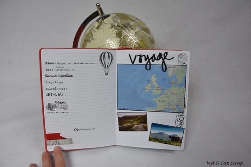 Caps : L'Ecosse et son carnet de voyage
