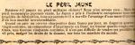 le péril jaune Documents d'Archives アーカイブ