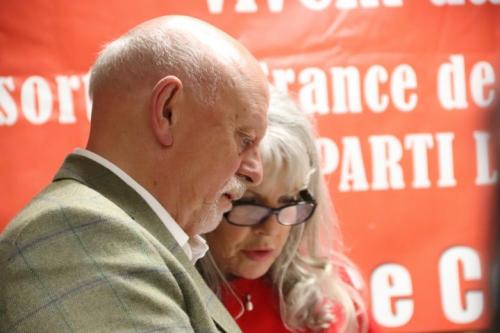 GRAND SUCCES du MEETING du P.R.C.F. commémorant la REVOLUTION D’OCTOBRE (5/11/2017)