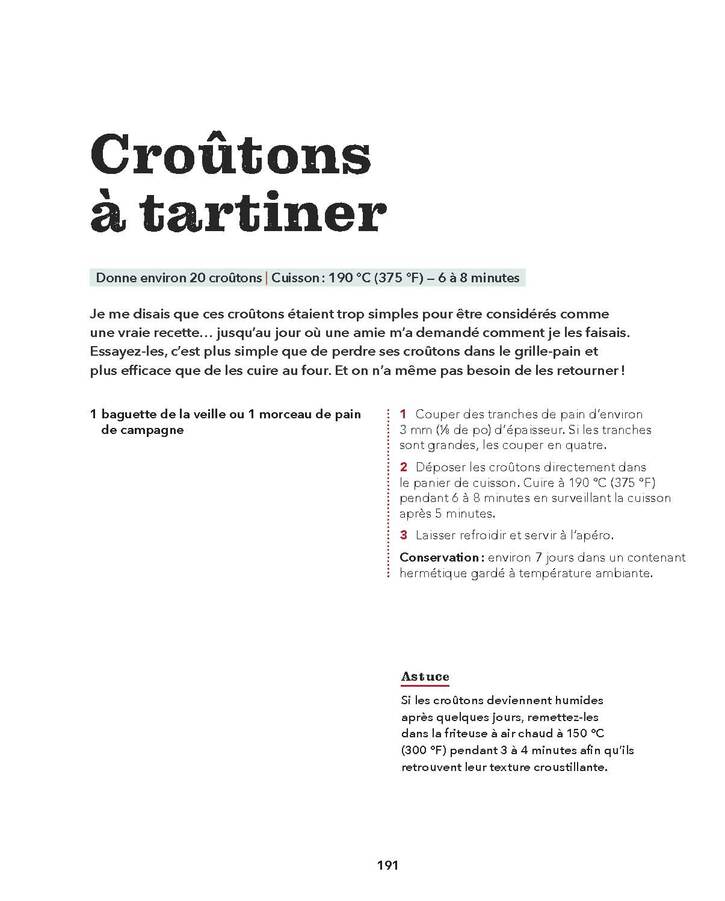 Recettes 36 - GARNITURES, PAINS ET ACCOMPAGNEMENTS (13 pages)