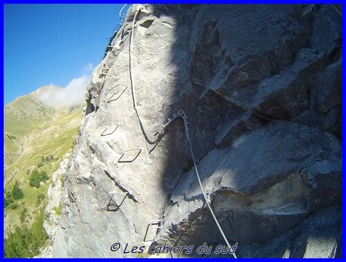 La via ferrata d'Ancelle