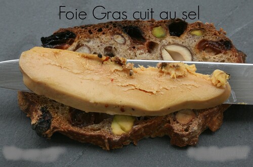 Foie gras cuit au gros sel