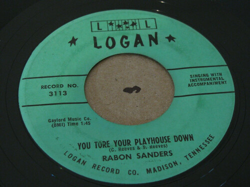 Rabon Sanders - You Tore Your Playhouse Down