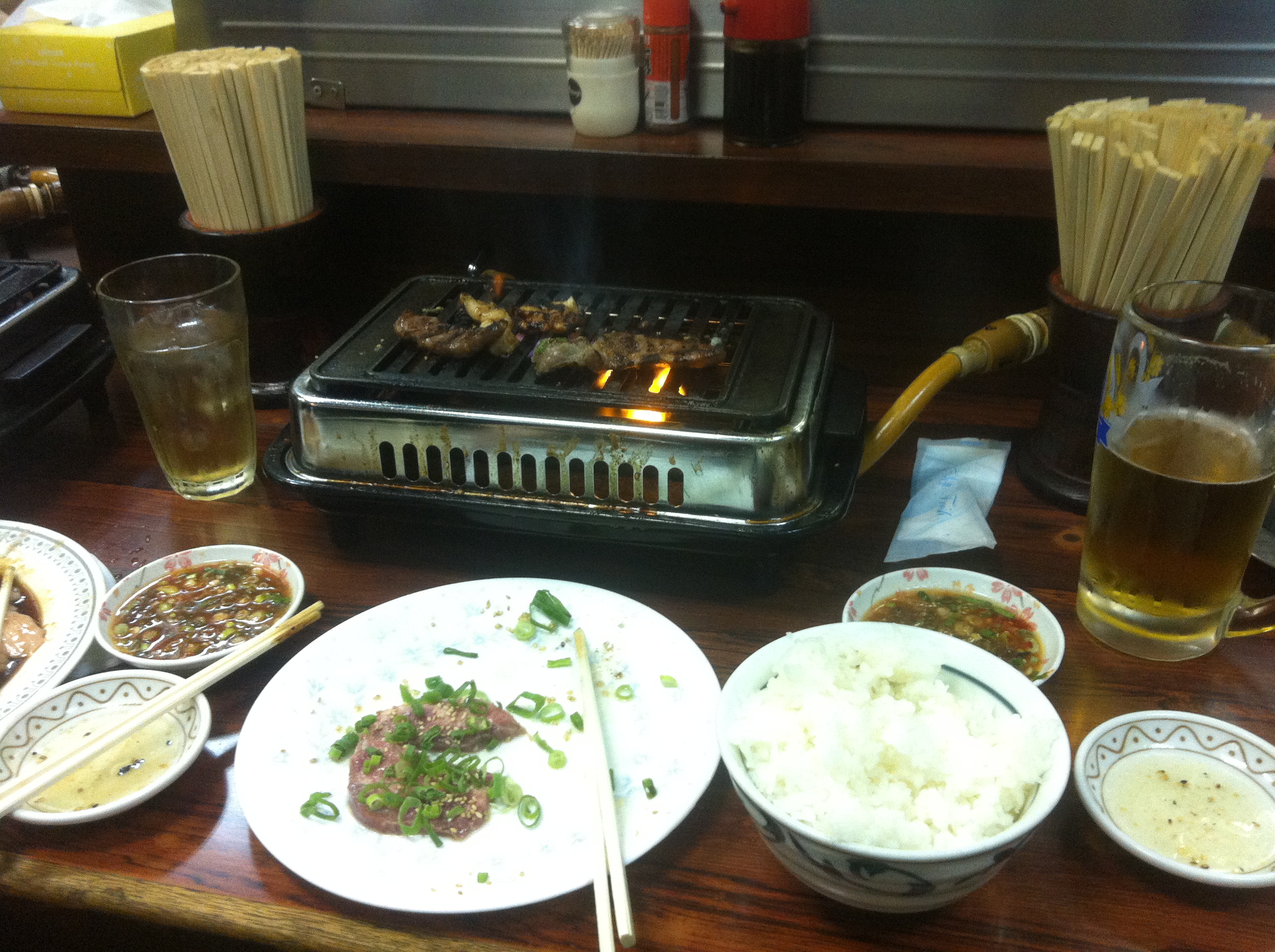 Le yakiniku, le barbecue à la japonaise