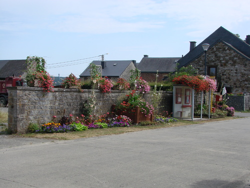 Sohier, village fleuri