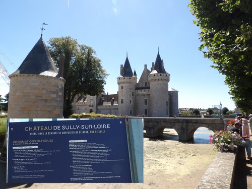 Visite du château de Sully sur Loire