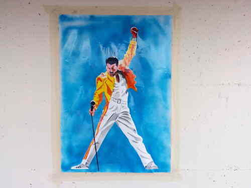 Tableau 1: Freddie Mercury mis à disposition le 9 décembre
