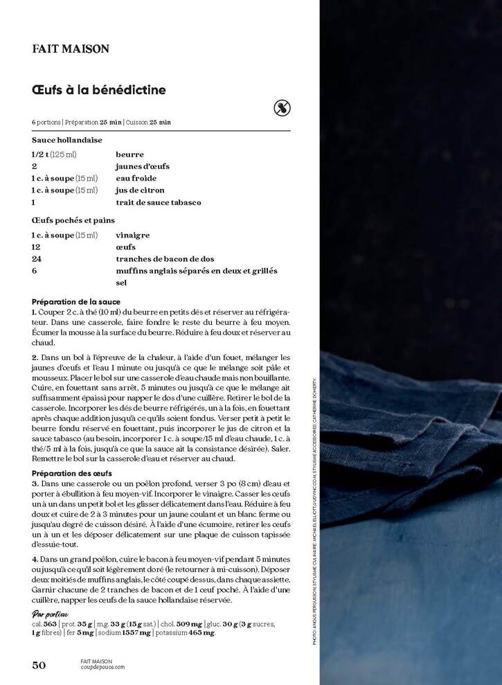 Recettes 6: Fait Maison - Plats réconfortants (12 pages)