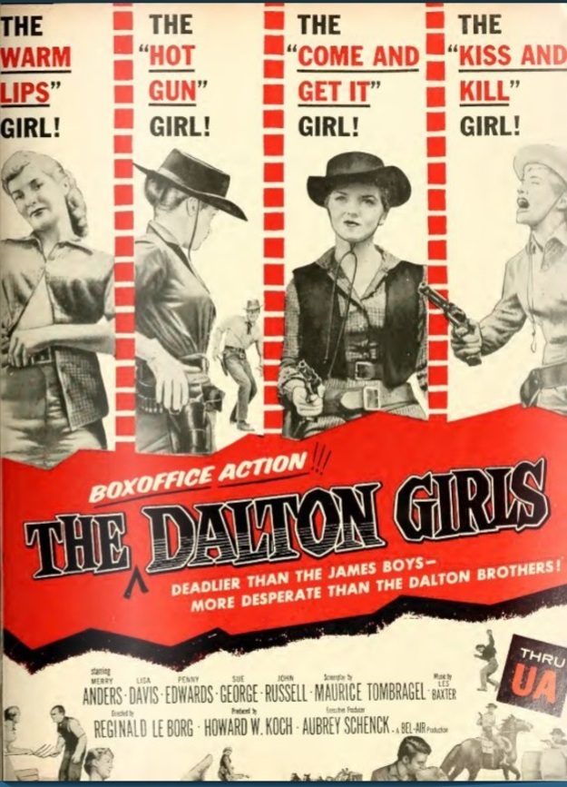 THE DALTON GIRLS BOX OFFICE USA 1957