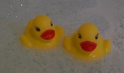 Les canards de bain