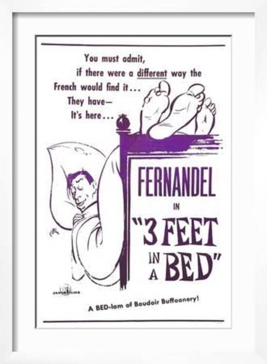  3 FEET IN BED (CASIMIR) BOX OFFICE USA 1957