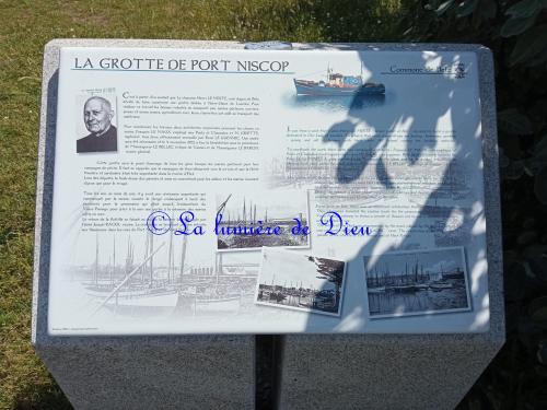 Belz, la grotte de Lourdes de Port Niscop