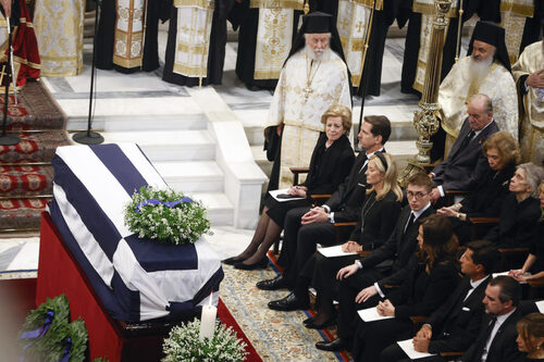 Les funérailles du roi Constantin