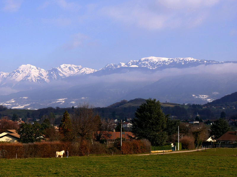 2023.01.30 Autour du village de Champagnier (département Isère)