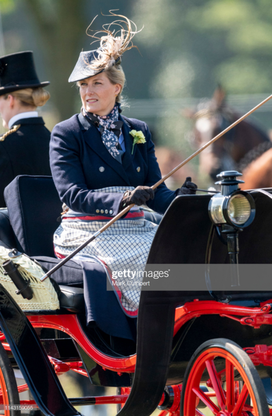La comtesse Sophie de Wessex au royal horses show  le 12 mai 2019