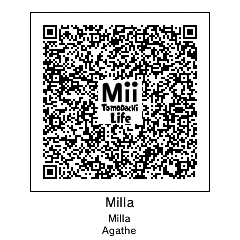 Partage Mii] Milla - Tomodachi Life World