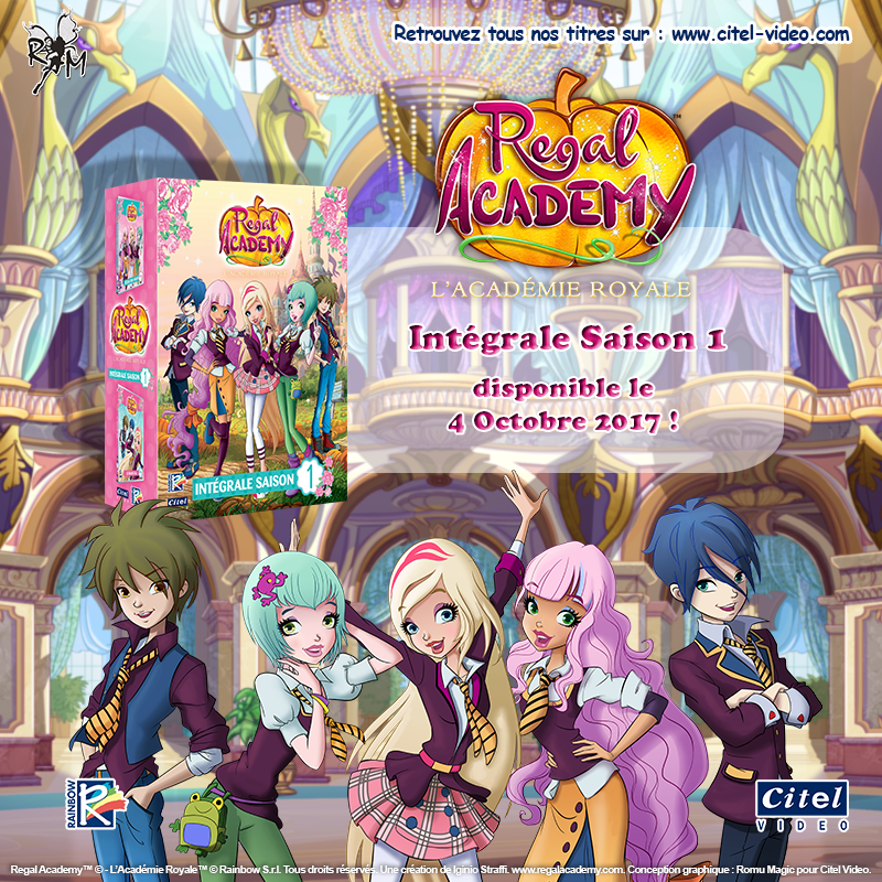 Regal Academy Saison 1 de retour en Septembre sur Gulli !