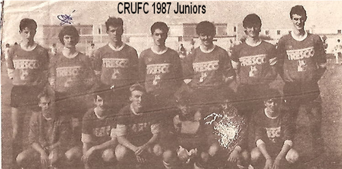 Photos : CRUFC Juniors 1987/1988/1989