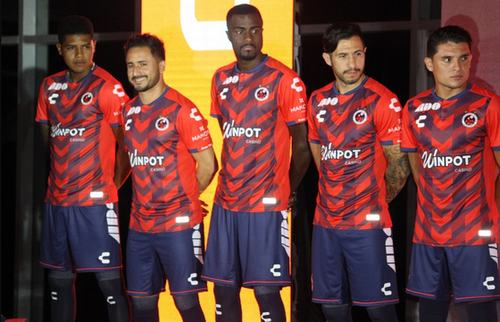 Tous nouveau maillot Veracruz 2018-2019