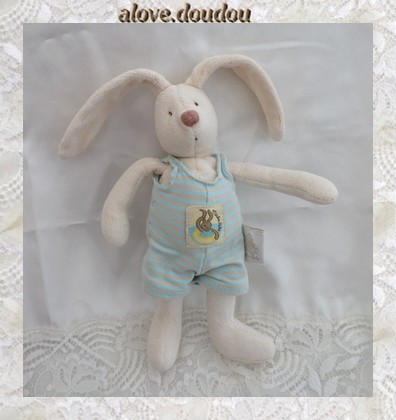 Doudou Peluche Lapin Malo Moulin Roty Hochet Un Dimanche Au Bord De L' Eau