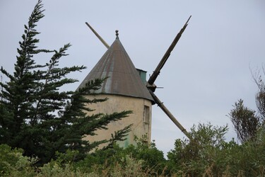 LES MOULINS DE LA COUR - LA GUÉRINIÈRE - ÎLE DE NOIRMOUTIER