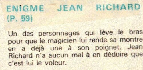 enquête de Jean Richard n° 60 en hommage au Président Giscard d'Estaing
