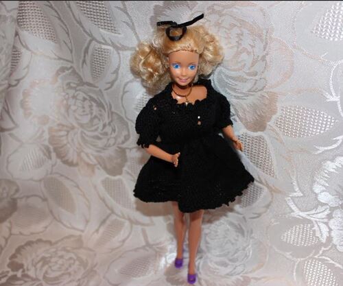Barbie :créations/stylistes 2015 "La petite robe noire" (13)